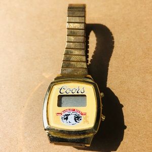 COORS VINTAGE WATCH Casio Retro, needs battery!!
